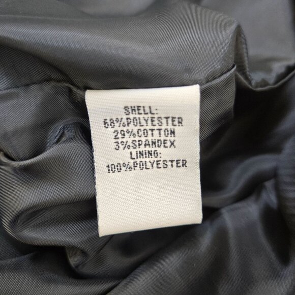 Kenneth Cole Textured Drop Waist Little Black Shift Dress Size 6 - Picture 7 of 7